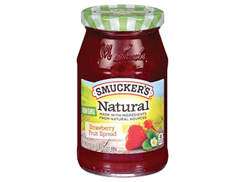 Smucker S Natural Strawberry Preserves 17 25 Oz Produce Fruit Smuckers