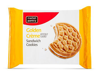 Market Pantry Golden Creme Cookies 18 Oz Food Cookies And