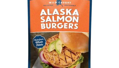 Trident Seaoods Alaskan Salmon Burgers, 48 oz