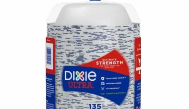 Dixie 20 OZ Paper Bowls 135 CT