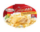 Hormel Compleats Chicken Breast Gravy Mashed Potatoes Microwavable Meal 10 oz