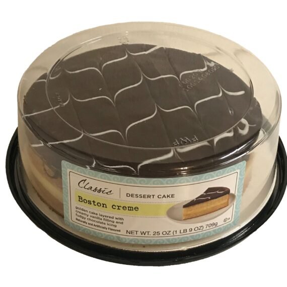 Dawn 8" Classic Boston Creme Dessert Cake