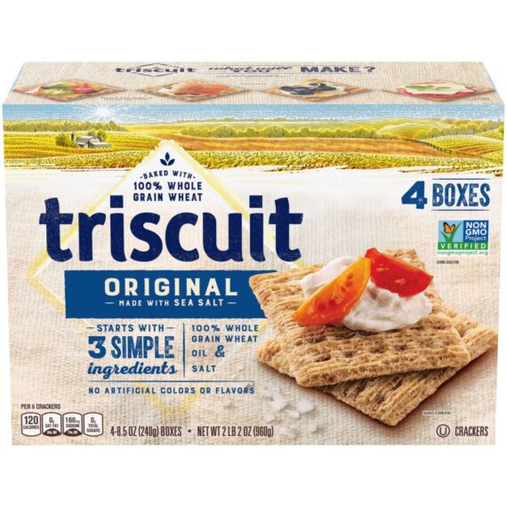 Nabisco Triscuit Original Crackers, 34 oz.