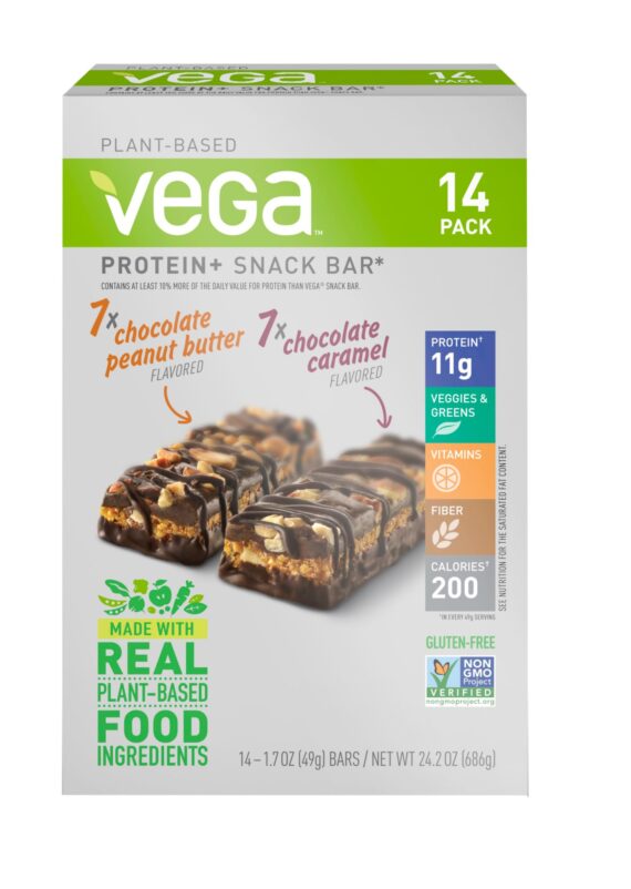 Vega Protein+ Snack Bars, 14 ct./1.7 oz.