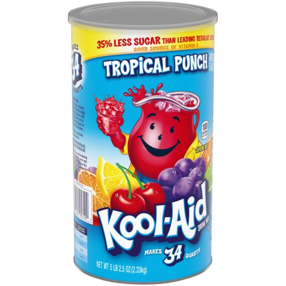 Kool-Aid Tropical Punch, 34 qt.