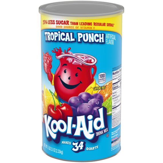 Kool-Aid Tropical Punch, 34 qt.