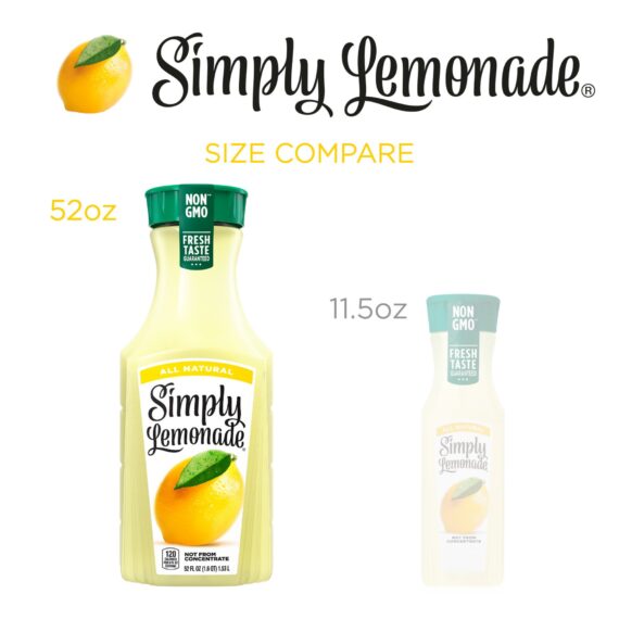 Simply Lemonade Bottles, 3 pk./52 fl. oz.