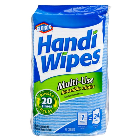 Clorox Handi Wipes Multi-use Reusable Cloths, 72 ct.