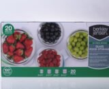 Berkley Jensen 20-Pc. Round Glass Food Storage Set