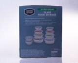 Berkley Jensen 20-Pc. Round Glass Food Storage Set