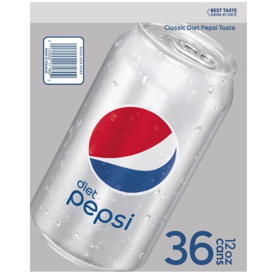 Diet Pepsi Cans, 36 pk./12 oz. cans