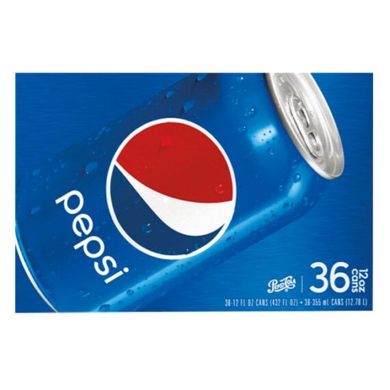 Pepsi Cola, 36 ct./12 oz. cans