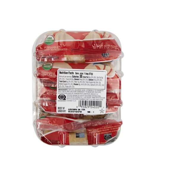 Mott's Organic Red Apple Multipack Slices, 6 pk./2 oz.