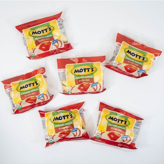 Mott's Organic Red Apple Multipack Slices, 6 pk./2 oz.