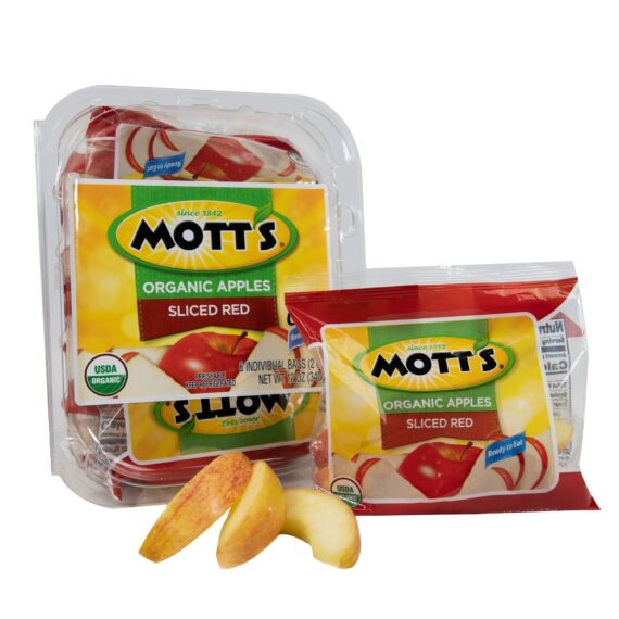 Mott's Organic Red Apple Multipack Slices, 6 pk./2 oz.