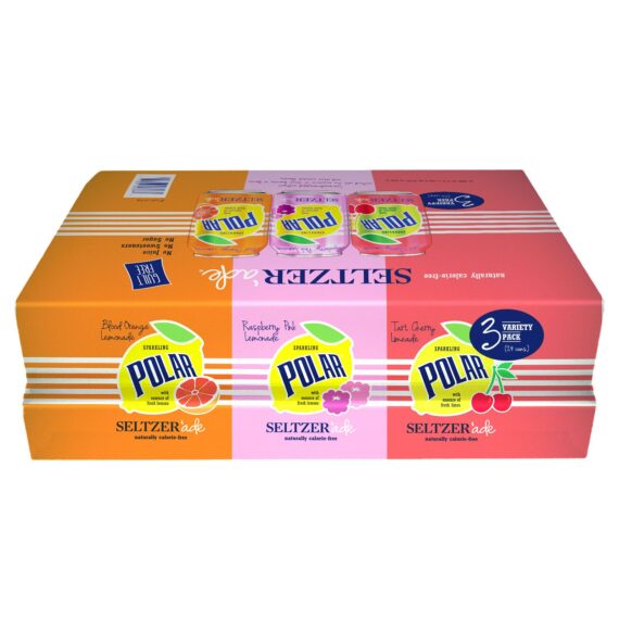 Polar Seltzer Ade Variety Pack, 24 pk./12 oz.