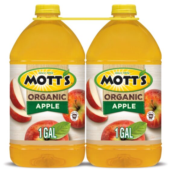 Mott's Organic Apple Juice, 2 pk./128 fl. oz.