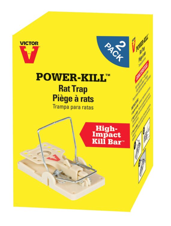 Victor Power-Kill Rat Traps, 2 pk.