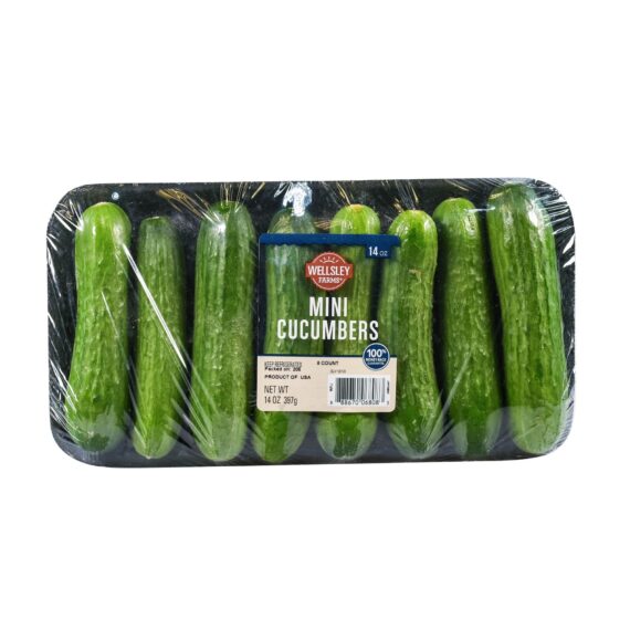 Wellsley Farms Mini Cucumbers, 8 ct.