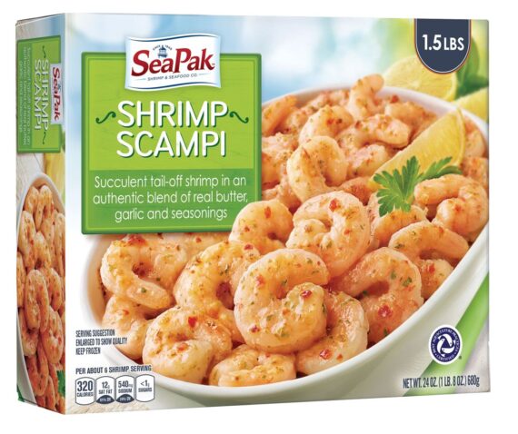 SeaPak Shrimp Scampi, 24 oz.