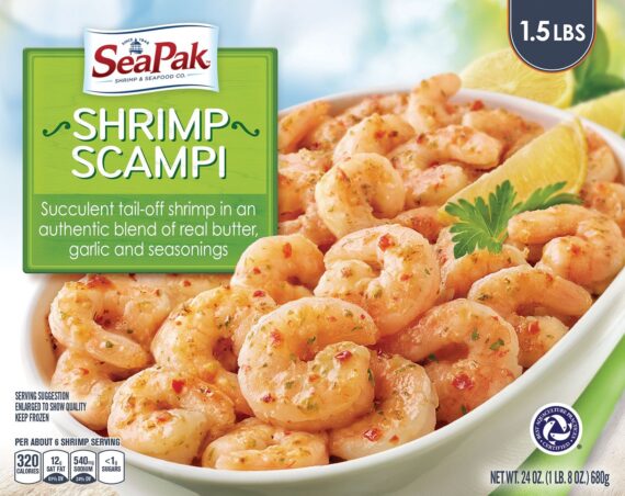 SeaPak Shrimp Scampi, 24 oz.