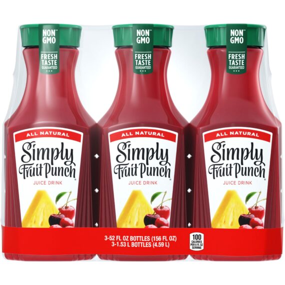 Simply Fruit Punch, 3 pk.