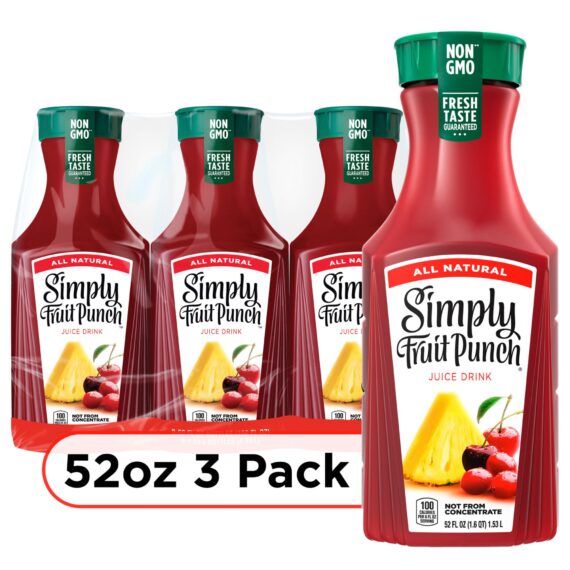 Simply Fruit Punch, 3 pk.