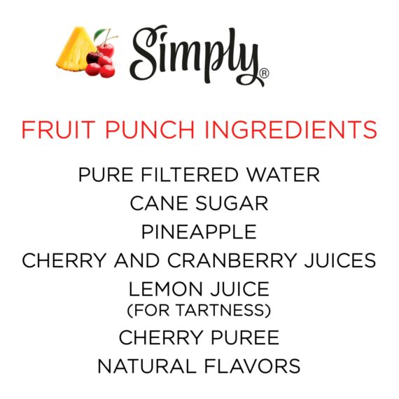 Simply Fruit Punch, 3 pk.