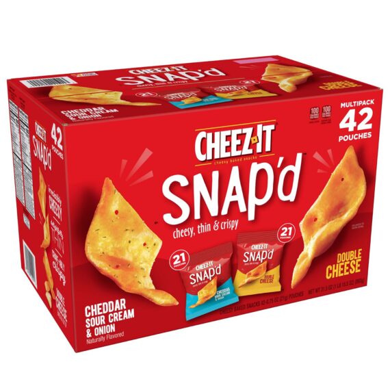 Cheez It Snap'd Multipack, 42 ct.