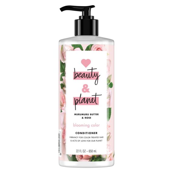 Love Beauty & Planet Murumuru Butter & Rose Blooming Color Conditioner, 22 oz.