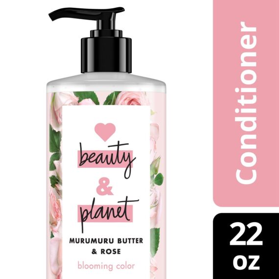 Love Beauty & Planet Murumuru Butter & Rose Blooming Color Conditioner, 22 oz.