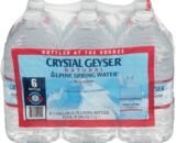 Crystal Geyser Natural Alpine Spring Water, 6 pk./1 gallon