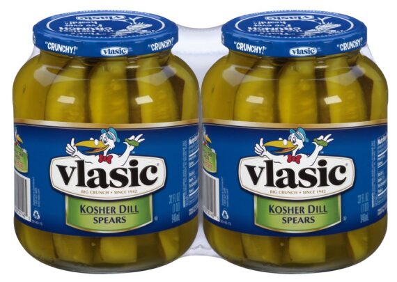 Vlasic Kosher Dill Spear Pickles, 2 pk./32 oz.