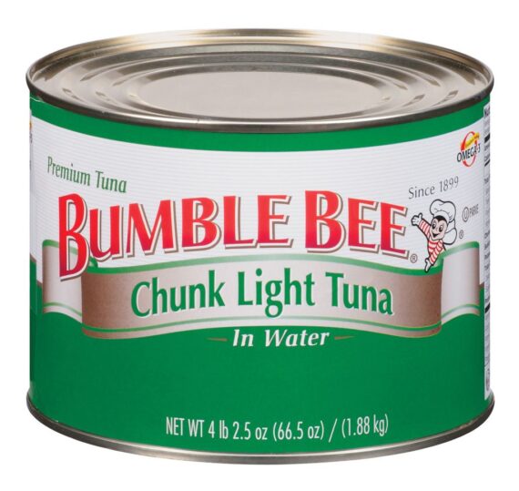 Bumble Bee Chunk Light Tuna in Water, 66.5 oz.