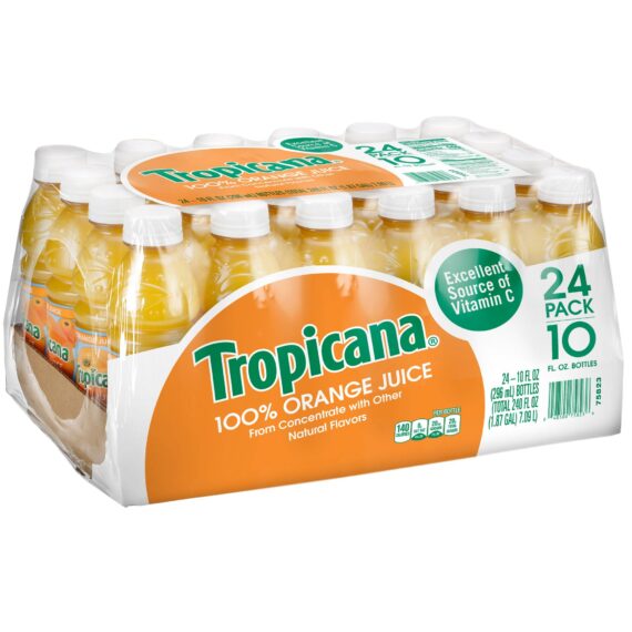 Tropicana 100% Orange Juice, 24 pk./10 fl. oz.