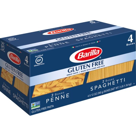 Barilla Gluten Free Penne and Spaghetti Variety Pack, 4 pk./12 oz.