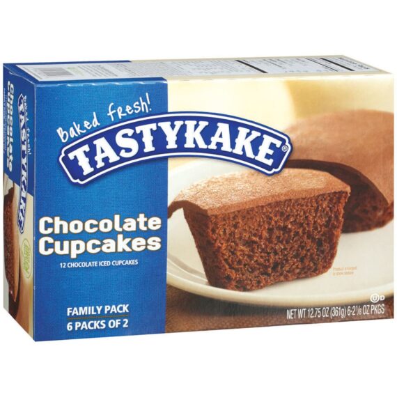 Tastykake Chocolate Cupcakes, 12 ct./1.06 oz.