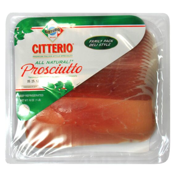 Citterio All-Natural Prosciutto, 16 oz.