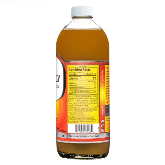 GT's Organic & Raw Gingerade Kombucha, 48 fl. oz.