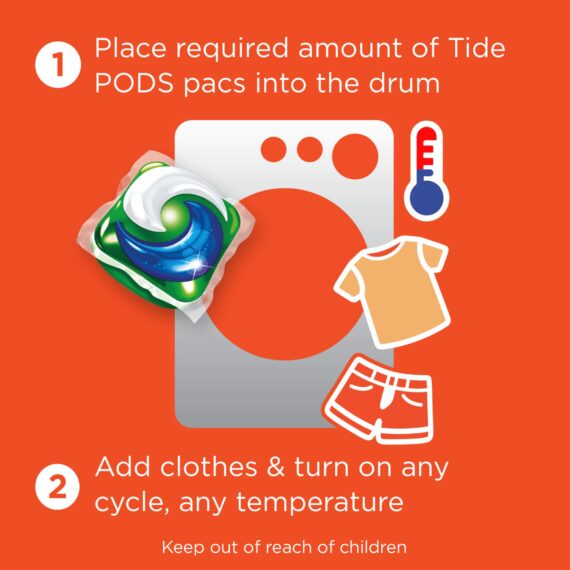 Tide Pods Laundry Detergent Pacs with Downy, 88 ct.