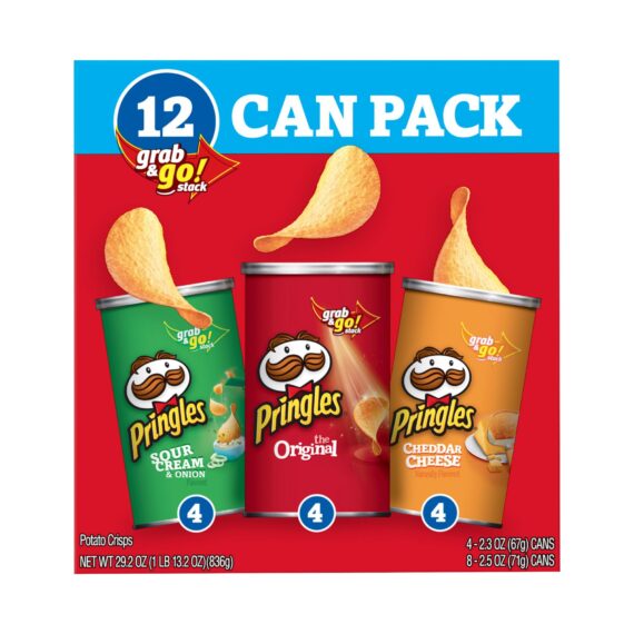 Pringles Variety Can Pack, 12 ct.