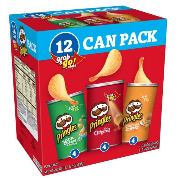 Pringles Variety Can Pack, 12 ct.