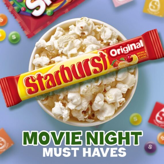 Starburst and Skittles Candy Variety Box, 30 ct.