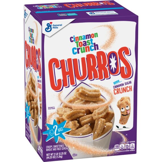 Cinnamon Toast Crunch Churros Cereal, 2 pk.