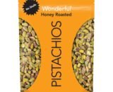 Wonderful No Shell Honey Roasted Pistachios, 22 oz.
