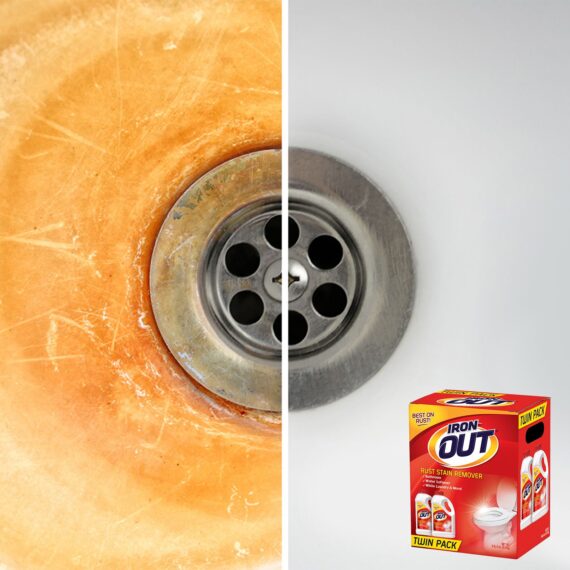 Iron Out Rust Stain Remover Powder, 2 pk.