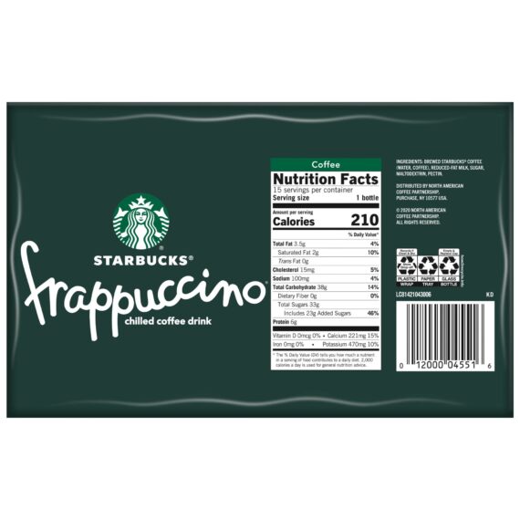 Starbucks Coffee Frappuccino, 15 ct./9.5 oz.