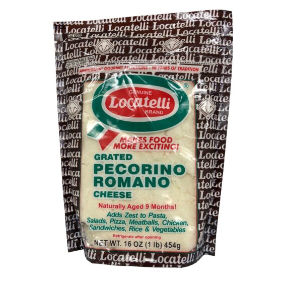 Locatelli Grated Pecorino Romano, 16 oz.