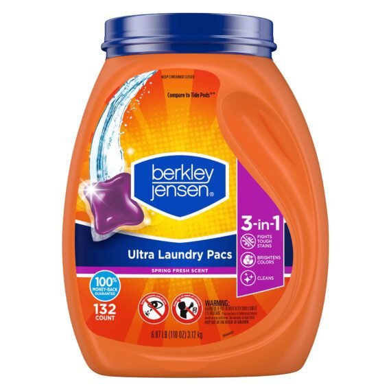 Berkley Jensen Spring Fresh Ultra Laundry Pacs, 132 ct.