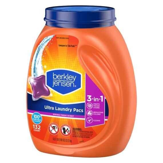 Berkley Jensen Spring Fresh Ultra Laundry Pacs, 132 ct.